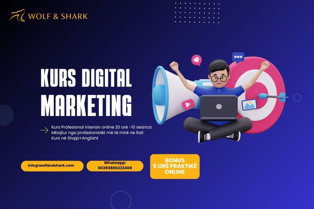 kurs digital marketing online shqip